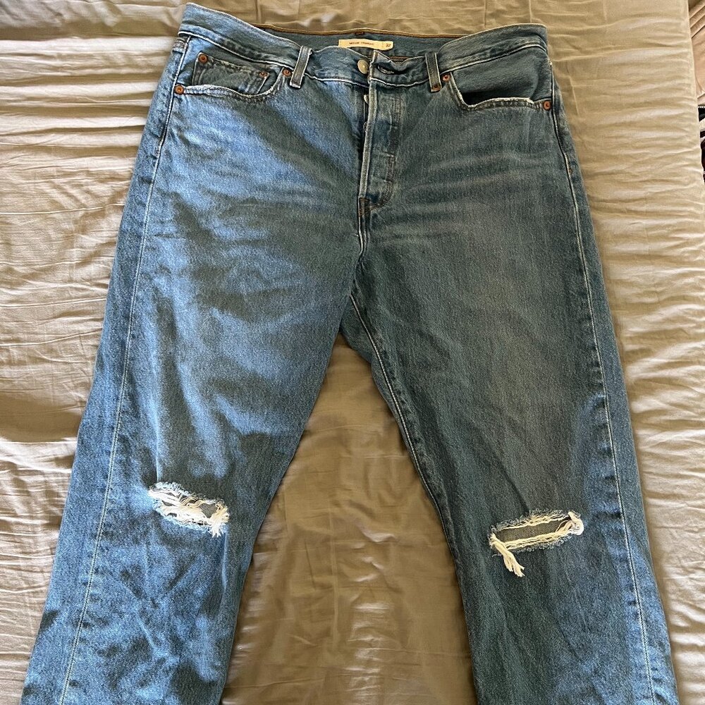 Levi Wedgie Straight Jeans Size 32